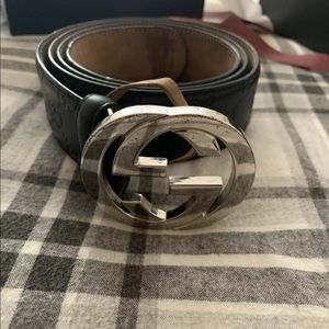 Mens Gucci Signature belt